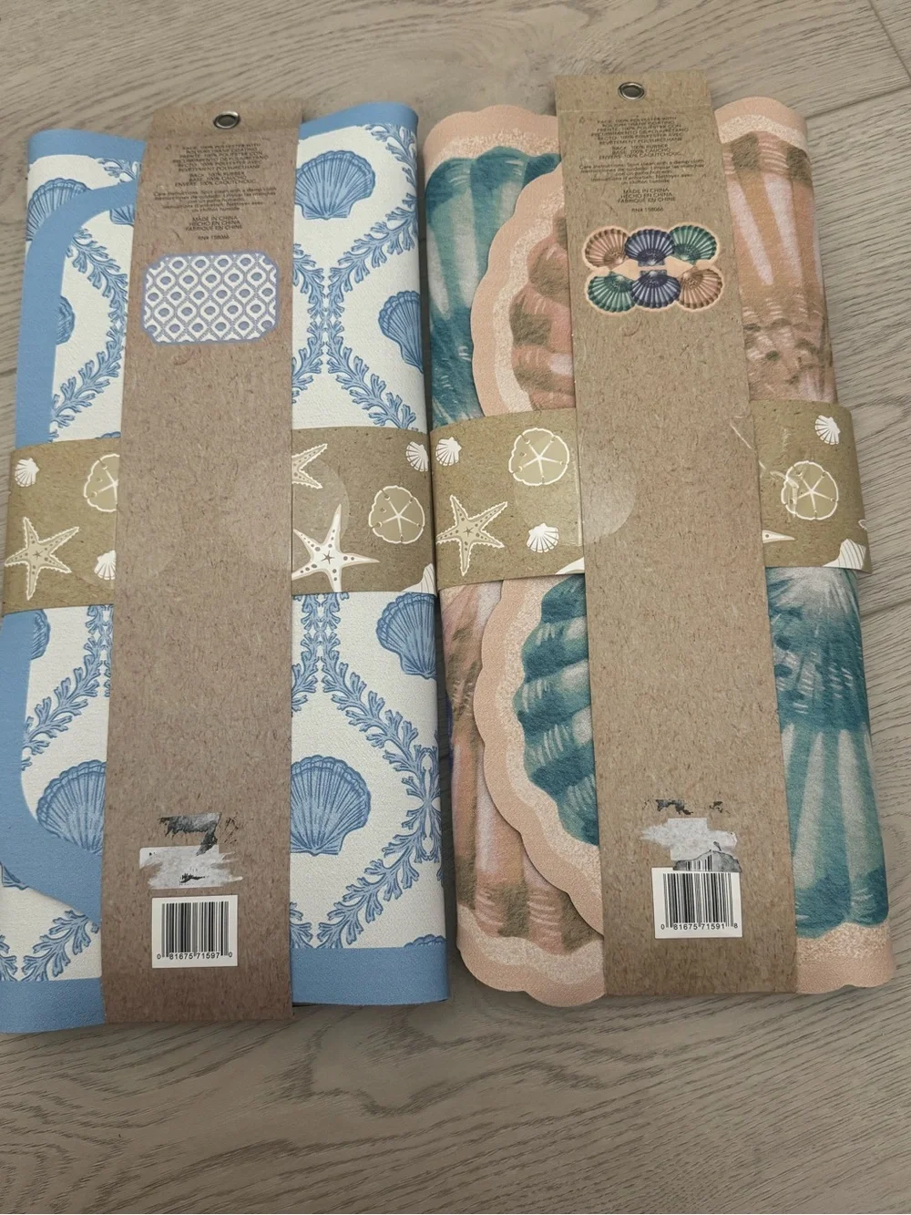 Quick-Dry Dish Mats - 2 Sets